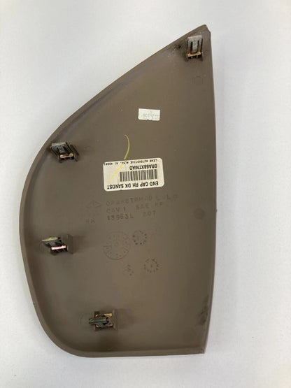 2001-2004 CHRYSLER SEBRING STRATUS DASH INSTRUMENT PANEL RIGHT COVER CAP TRIM