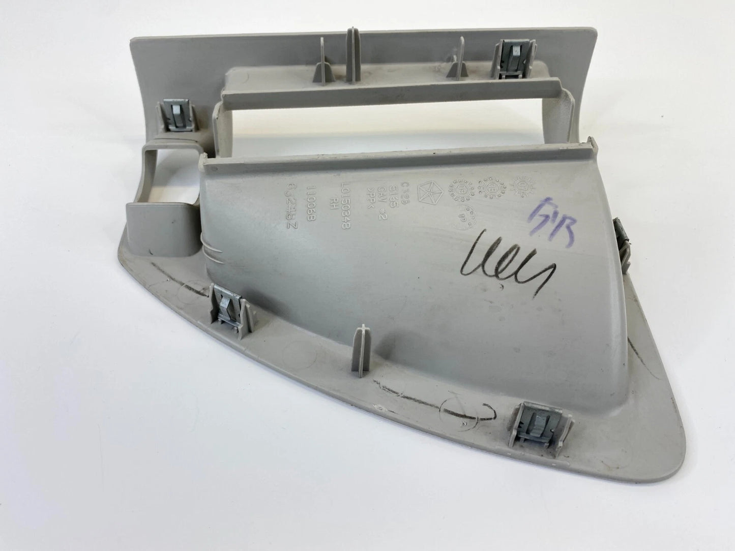 2009 2010 VW ROUTAN REAR RIGHT INNER DOOR SLIDING HANDLE COVER L0150348 OEM