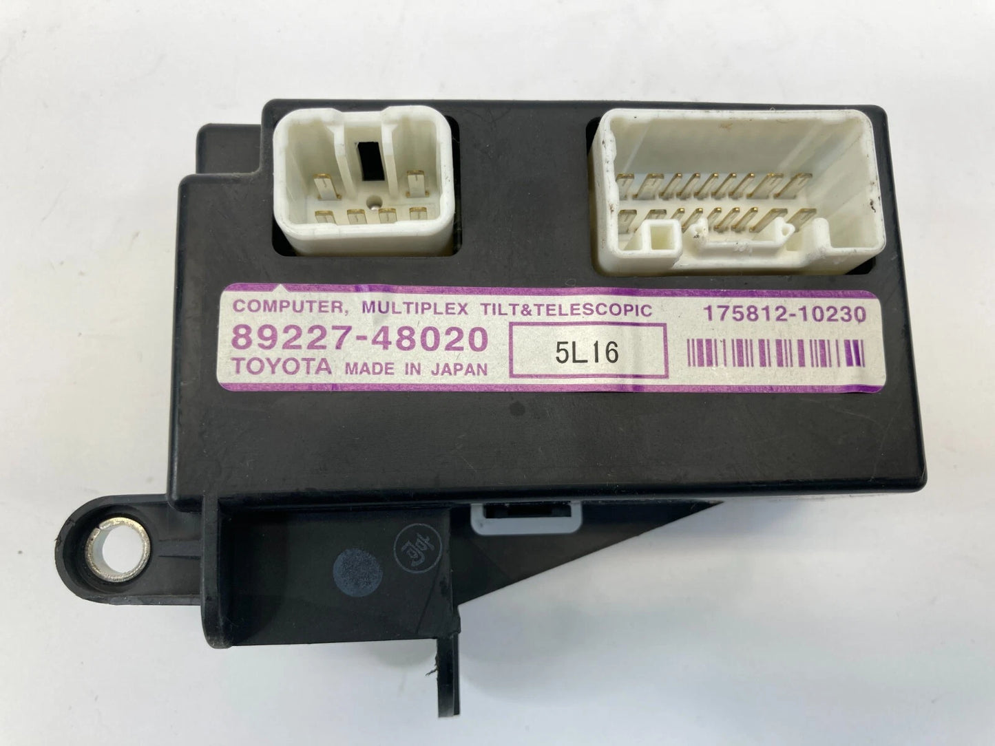 2006-2008 LEXUS RX400H MULTIPLEX TELESCOPIC CONTROL MODULE 89227-48020 OEM