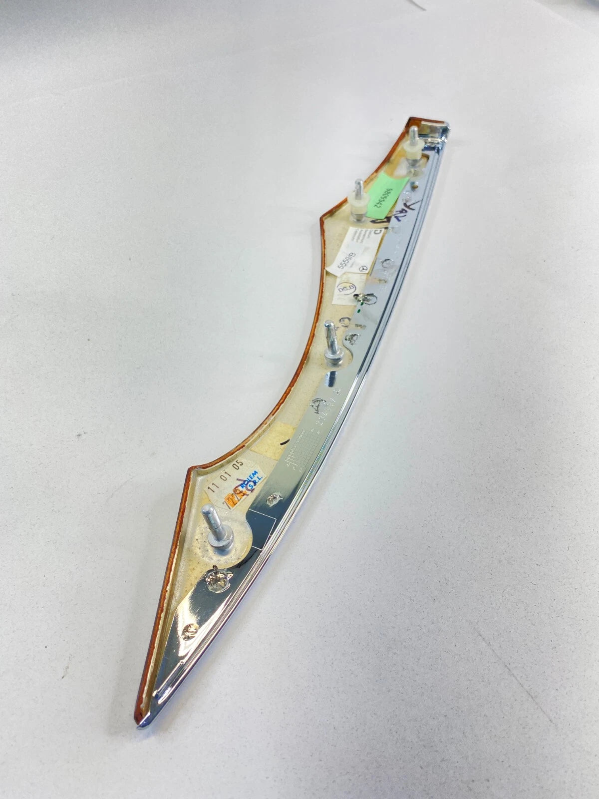 2003-2006 MERCEDES-BENZ E500 REAR LEFT DRIVER SIDE DOOR TRIM PANEL WOOD 204967