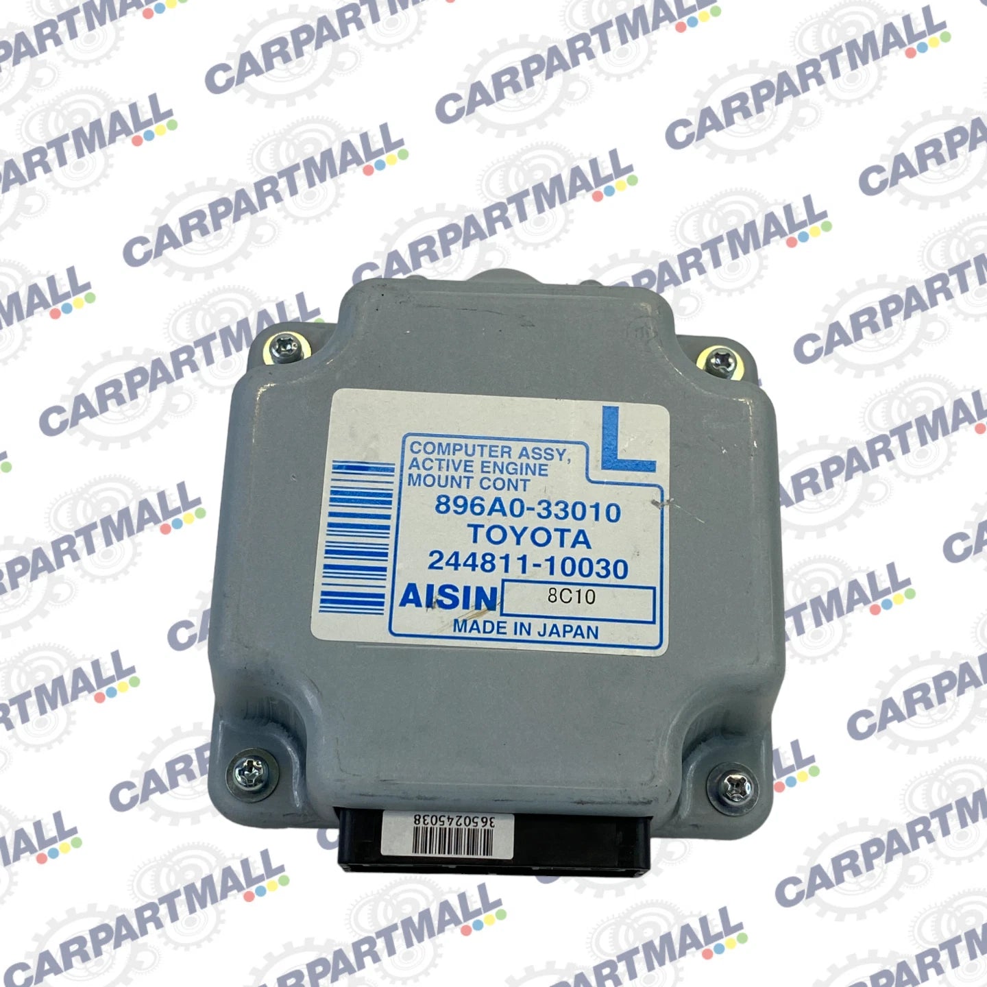 07-12 LEXUS ES350 3.5L AT ACTIVE ENGINE MOUNT CONTROL MODULE UNIT 896A0-33010