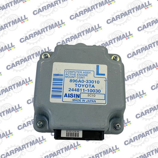 07-12 LEXUS ES350 3.5L AT ACTIVE ENGINE MOUNT CONTROL MODULE UNIT 896A0-33010