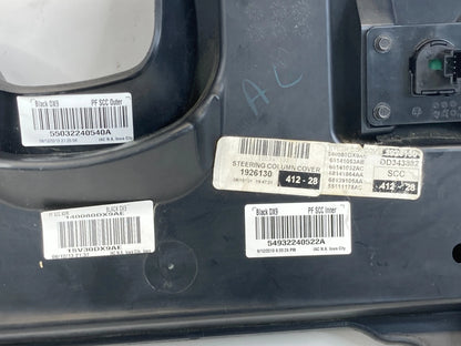 13-16 DODGE DART LF DRIVER SIDE DASH LOWER KNEE COVER PANEL TRIM 1SV30DX9AE OEM