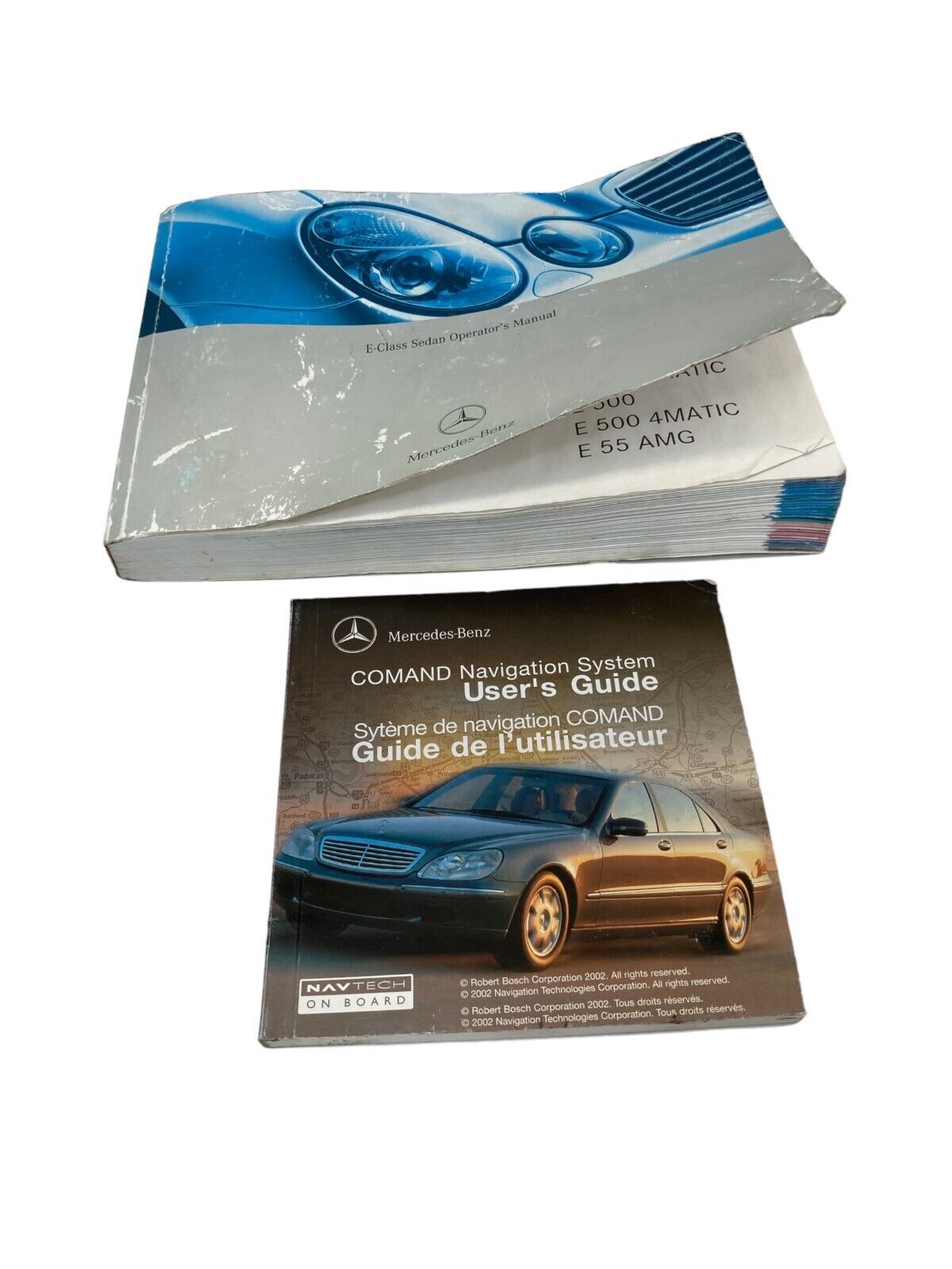 2003 Mercedes-Benz E-Class Owners Operator's Manual Consumer Info Warranty Book