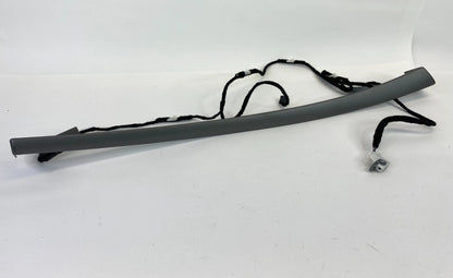 2002-2005 BMW 745I SEDAN REAR LEFT DRIVER SIDE DOOR MOLDING W/ HARNESS 6913147