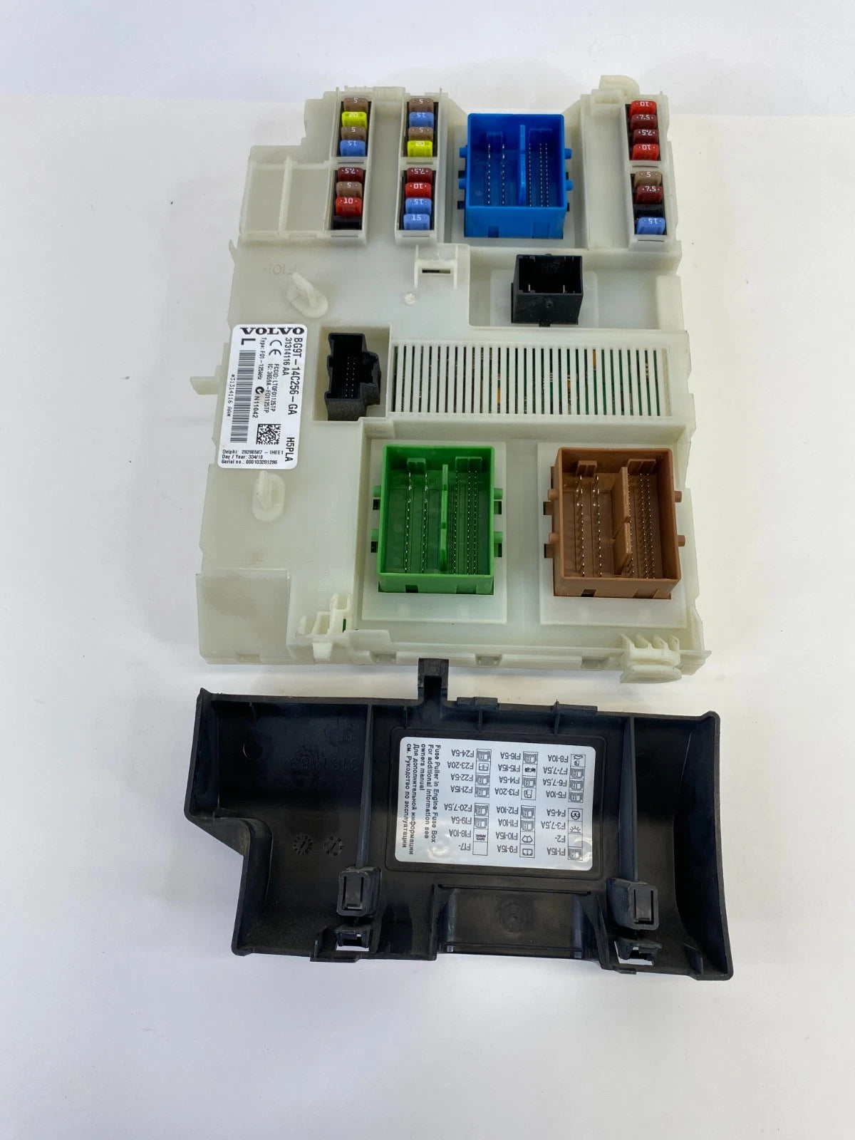 2011-2013 Volvo S60 Interior Fuse Relay Box Multifunction BG9T-14C256-GA OEM