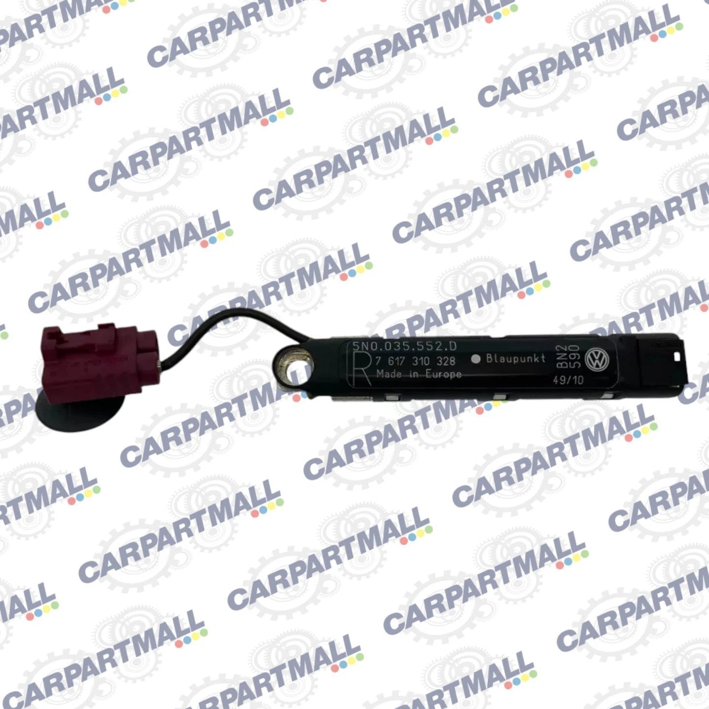09-11 VW TIGUAN ANTENNA BOOSTER AMPLIFIER W/ SATELLITE RADIO 5N0-035-552-D OEM