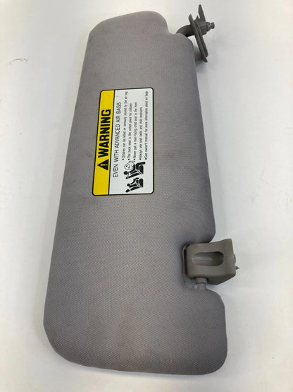 2011-2014 HYUNDAI SONATA W SUNROOF RIGHT PASSENGER SIDE SUNVISOR SUN VISOR GRAY