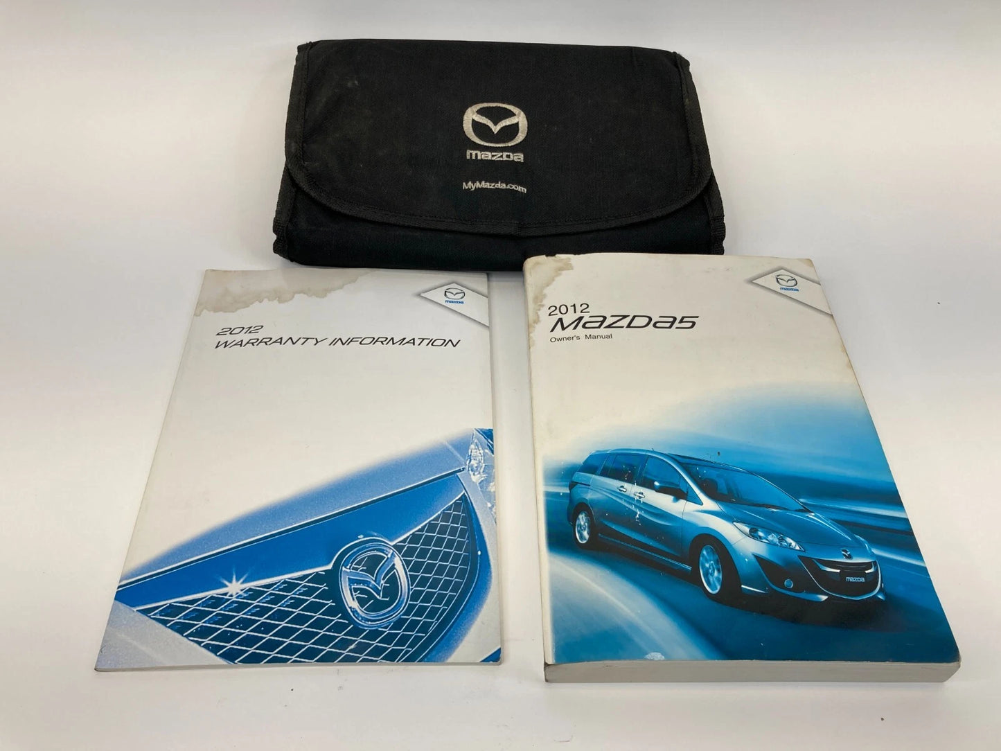 2012 12 MAZDA5 MAZDA 5 HATCHBACK OWNERS MANUAL GUIDE WARRANTY INFORMATION BOOK