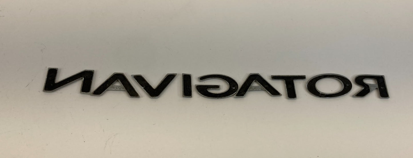 2003-2006 Lincoln Navigator Rear Trunk Lid Nameplate Emblem Logo Badge Chrome