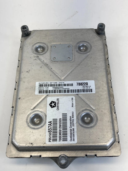 2012 CHRYSLER 200 3.6L ENGINE COMPUTER CONTROL MODULE ECM ECU PCM 68068450AD