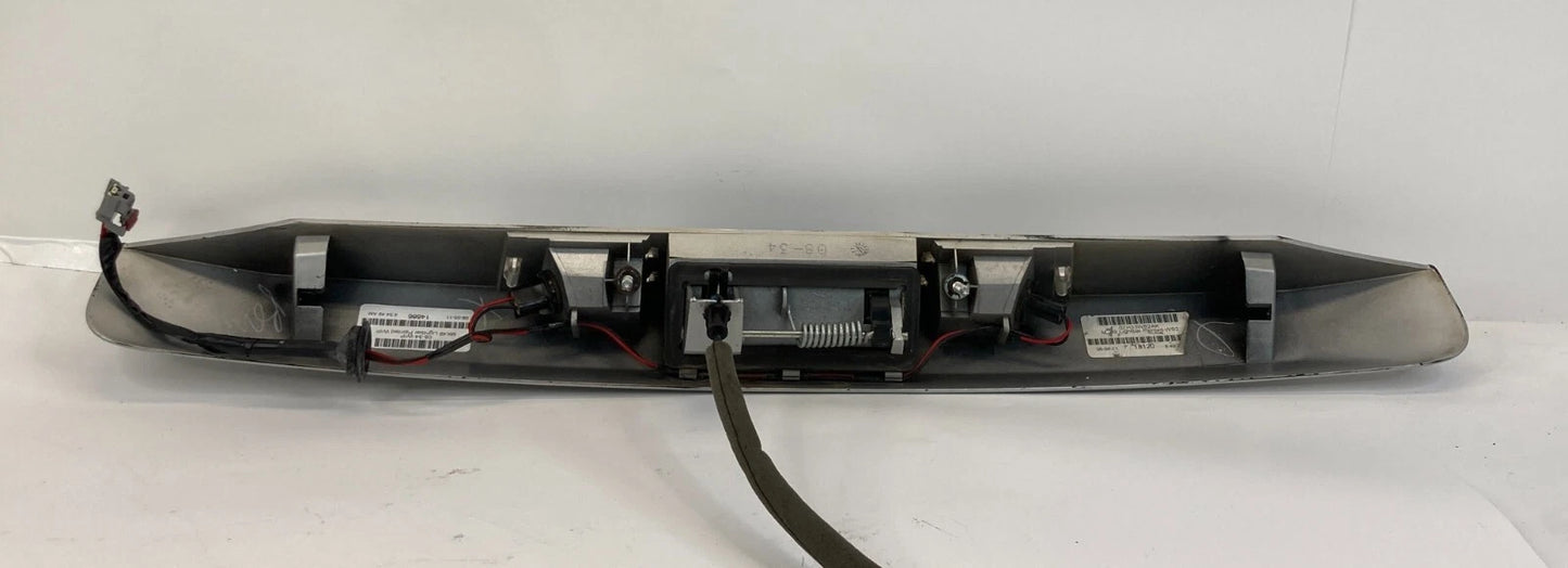 2009-2017 JEEP PATRIOT TRUNK TAILGATE LID LICENSE PLATE BEZEL TRIM MOLDING OEM