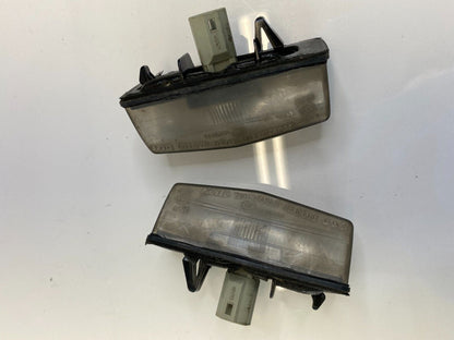 2004-2009 Toyota Prius Rear Tailgate License Plate Light Lamp Set Of 2 OEM