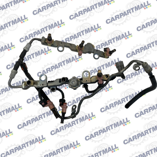 2007-2011 LEXUS GS350 3.5L ENGINE UPPER FUEL INJECTION RAIL LINE OEM