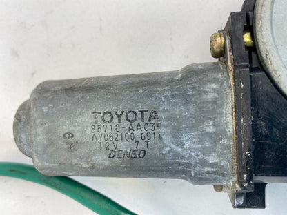 1997-2001 Toyota Camry Rear Right Passenger Side Door Window Motor 85710-AA030