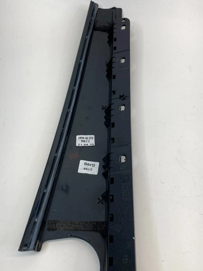 2009-2015 JAGUAR XF REAR RIGHT EXTERIOR B-PILLAR MOLDING TRIM 8X23-F255A62 OEM