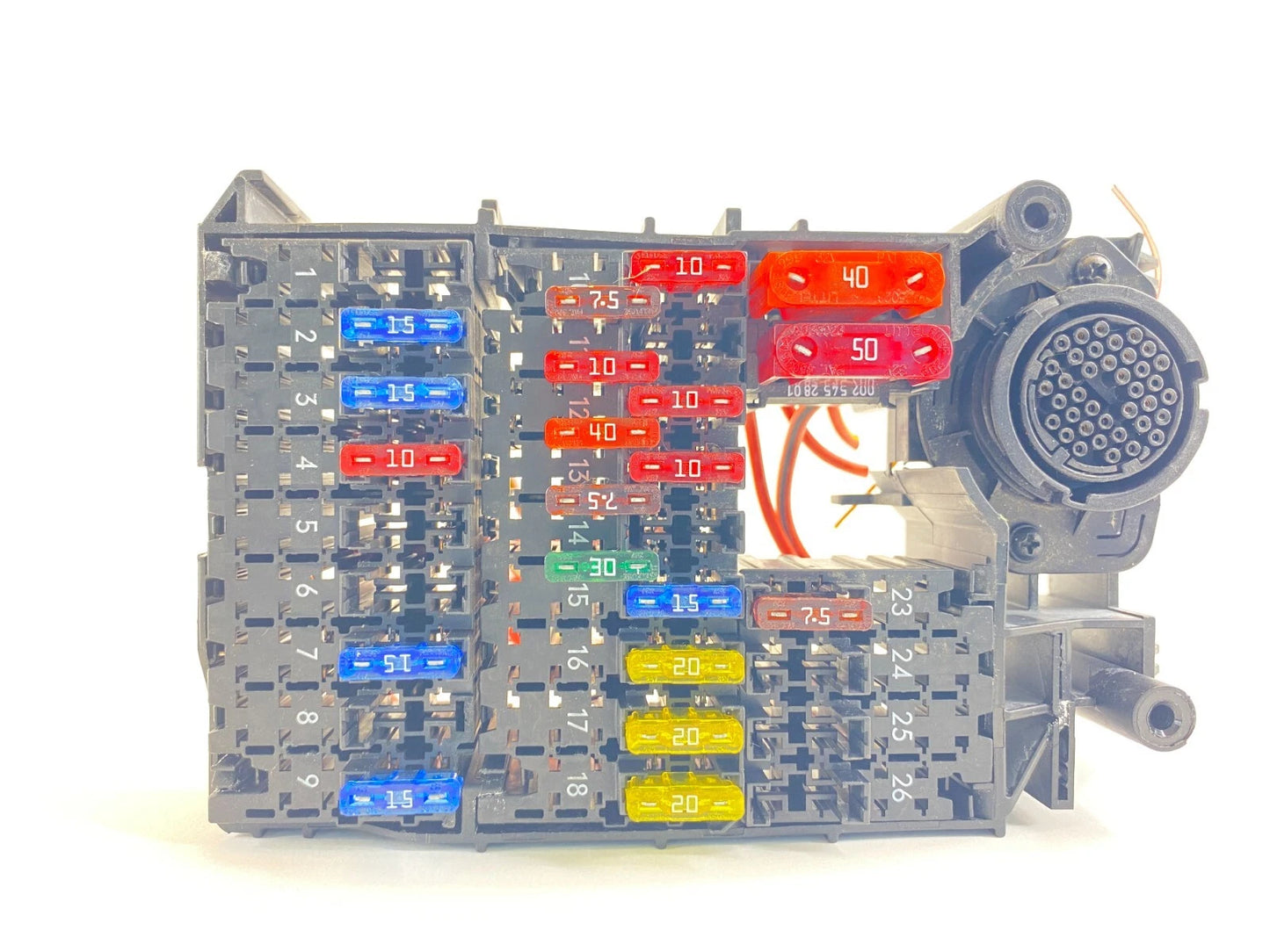 1998-2003 MERCEDES-BENZ E320 3.2L V6 FUSE BOX JUNCTION BLOCK RELAY MODULE UNIT