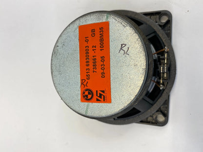 2004-2007 BMW 530I 525I REAR LEFT BACK DOOR AUDIO SOUND SPEAKER 65136930903 OEM