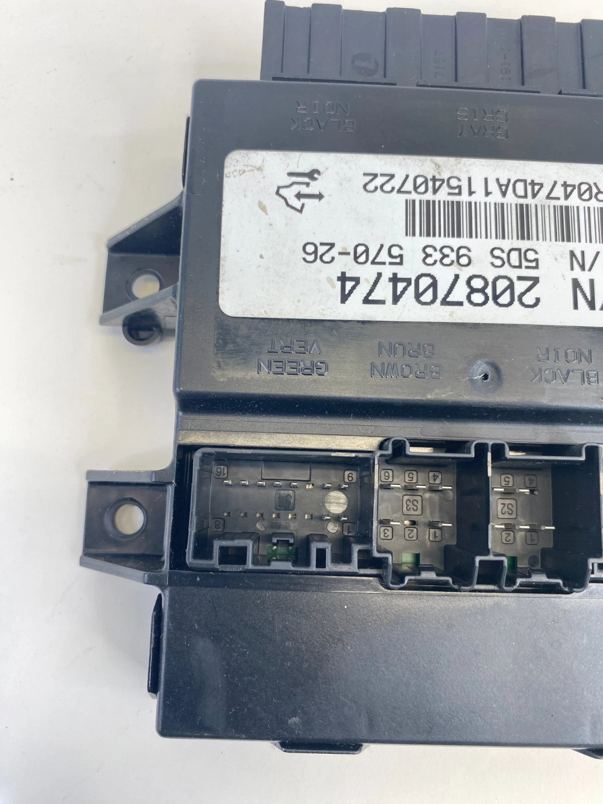 2011 11 Buick Enclave Front Seat Memory Control Module 20870474 OEM