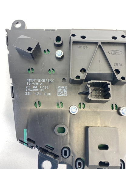 2012-2014 FORD FOCUS RADIO AM FM CD PHONE CONTROL PANEL UNIT CM5T-18K811-KC OEM