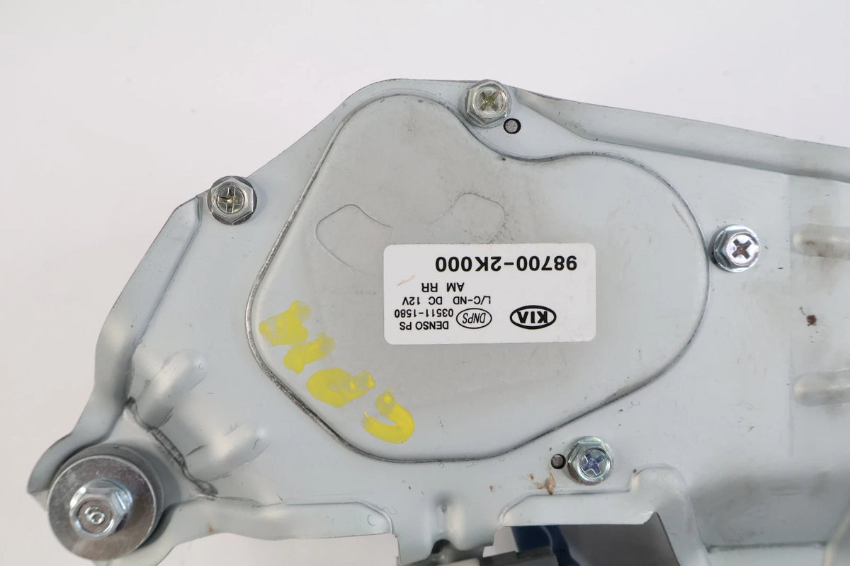 2010-2013 KIA SOUL REAR HATCH GATE WINDSHIELD WIPER MOTOR OEM 98700-2K000 OEM