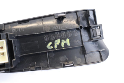 2006-2012 TOYOTA RAV4 REAR LEFT LH SIDE DOOR WINDOW SWITCH BEZEL GRAY OEM
