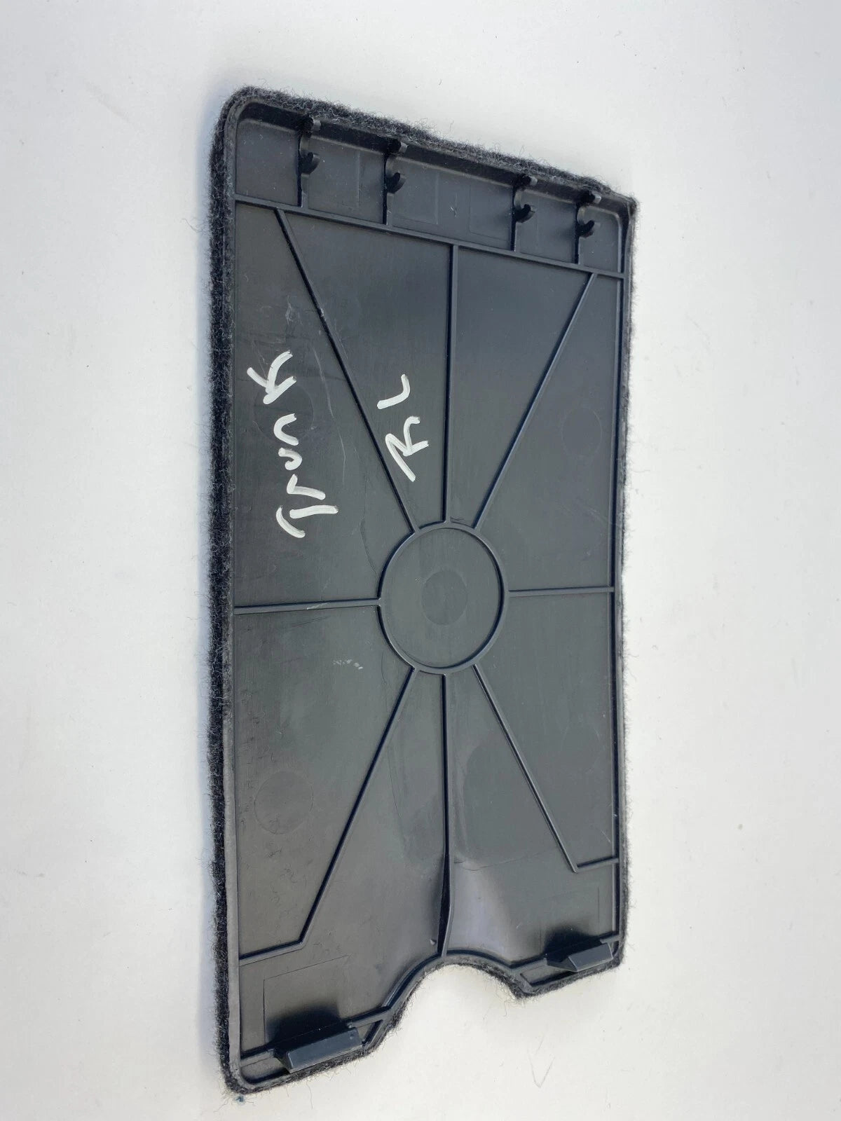 06-10 BMW 550i REAR INTERIOR TRUNK INTERIOR ACCESS COVER PANEL TRIM OEM FACTORY