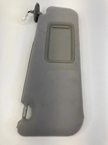 2004-2009 TOYOTA PRIUS PASSENGER RIGHT SUNVISOR SUN VISOR SHADE CLOTH GRAY OEM