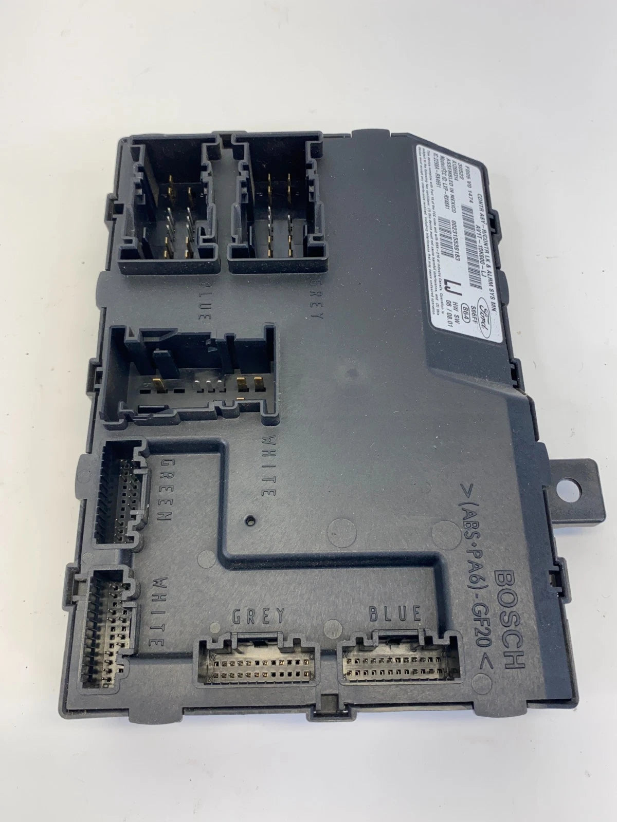 2014-2019 FORD FIESTA ANTI-THEFT ALARM CONTROL MODULE OEM FACTORY AV1T-15K600-LJ