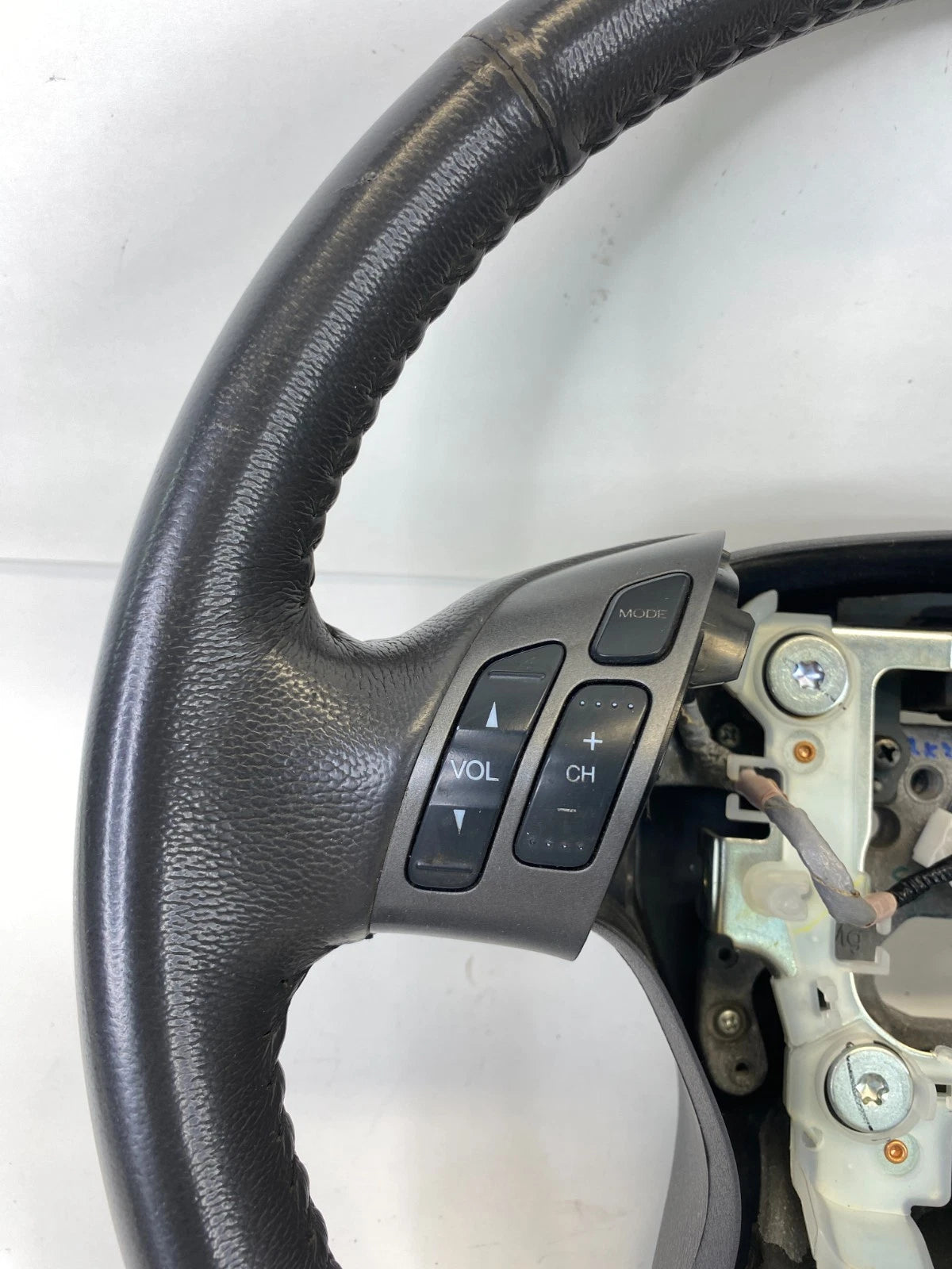 2005-2010 HONDA ODYSSEY STEERING WHEEL LEATHER BLACK W/ AUDIO CRUISE CONTROL OEM