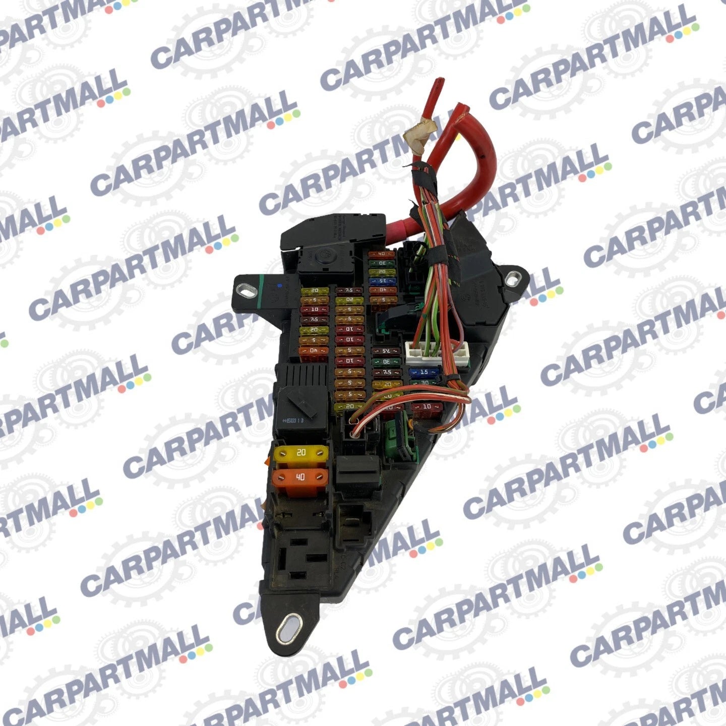 06 07 BMW 530I 3.0L REAR FUSE BOX RELAY PANEL POWER DISTRIBUTION MODULE 6906599