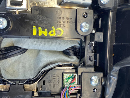 2007 2008 INFINITI G35 AUTIMATIC CENTER GEAR SHIFTER BEZEL TRIM 96936JK60A OEM