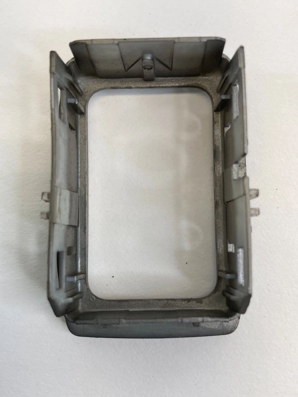 2009-2011 JAGUAR XF FRONT SEAT MEMORY CONTROL SWITCH BEZEL COVER SILVER OEM