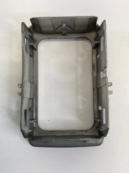 2009-2011 JAGUAR XF FRONT SEAT MEMORY CONTROL SWITCH BEZEL COVER SILVER OEM