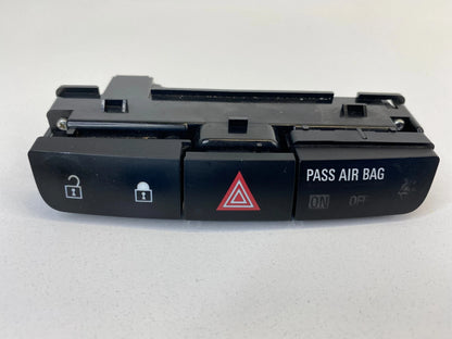 2011-2013 BUICK REGAL DOOR LOCK AND HAZARD BUTTON SWITCH 13328551 OEM