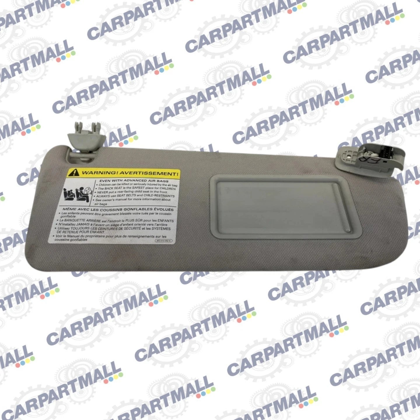 2005-2011 AUDI A6 QUATTRO ROOF RIGHT PASSENGER SUNVISOR SUN VISOR SHADE OEM