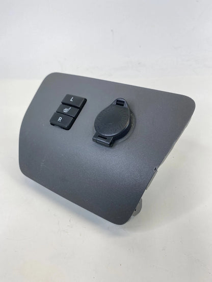 2010 2011 TOYOTA PRIUS CENTER CONSOLE TRIM HEATER SEAT WARMER SWITH POWER OUTLET