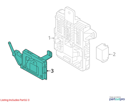 2013 2014 HYUNDAI SANTA FE 3.3L BODY CONTROL MODULE UNIT BCM ECU 95400-B8930 OEM