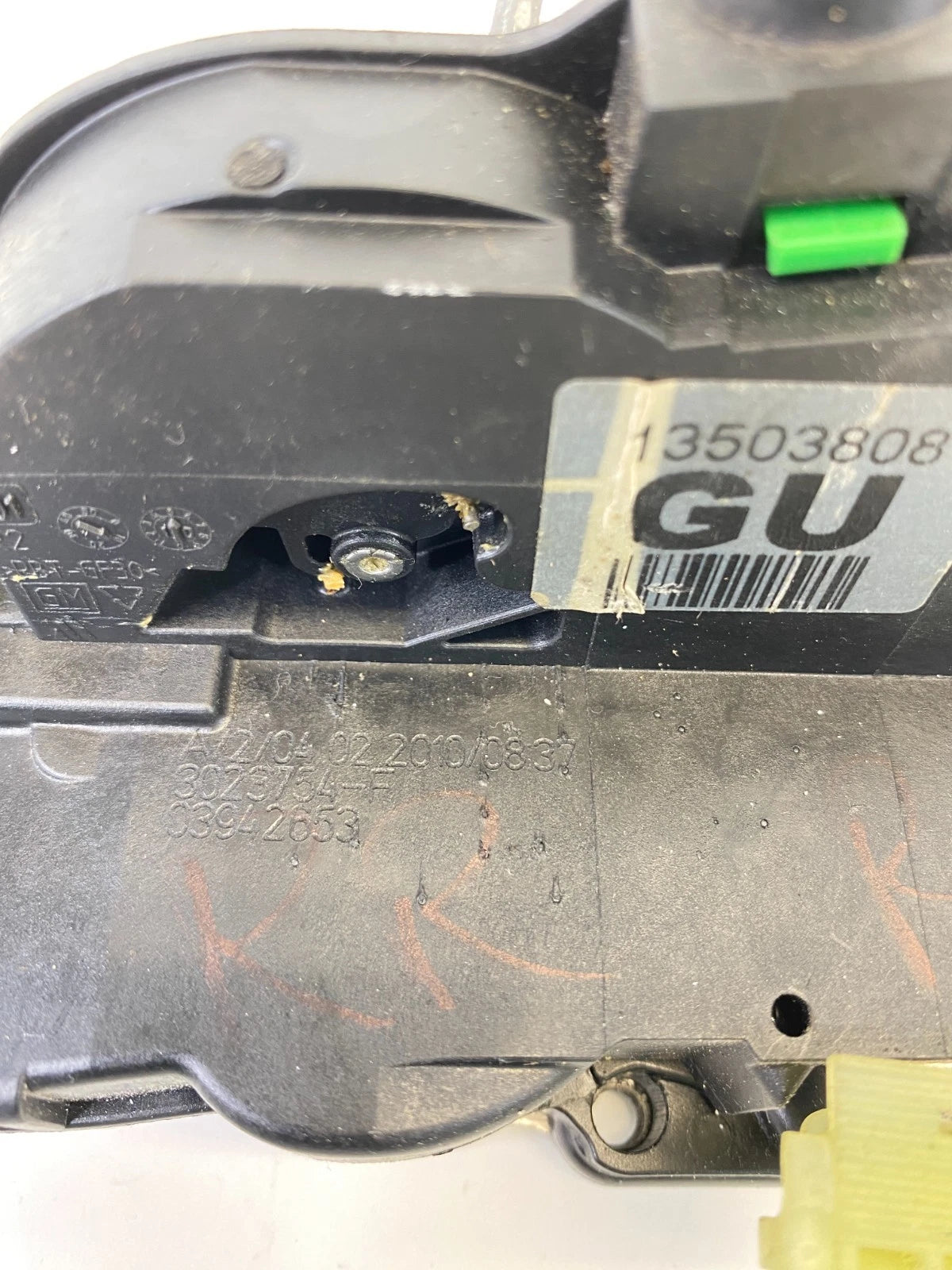 2011-2017 BUICK REGAL REAR RIGHT SIDE DOOR LOCK LATCH RELEASE ACTUATOR 13503808