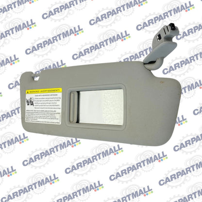 2005-2008 Audi A4 A4 Quattro Right Passenger Sunvisor Sun Visor Gray OEM