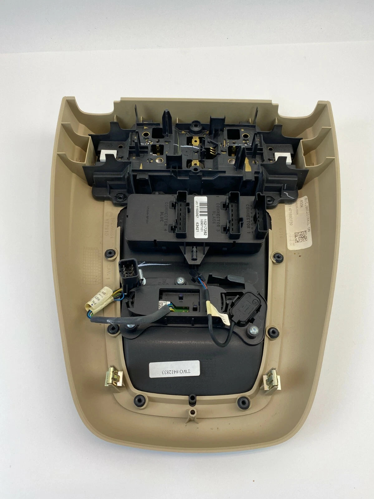 2005-2007 SATURN RELAY OVERHEAD CONSOLE DOME MAP LAMP CONTROL UNIT W/ ONSTAR OEM