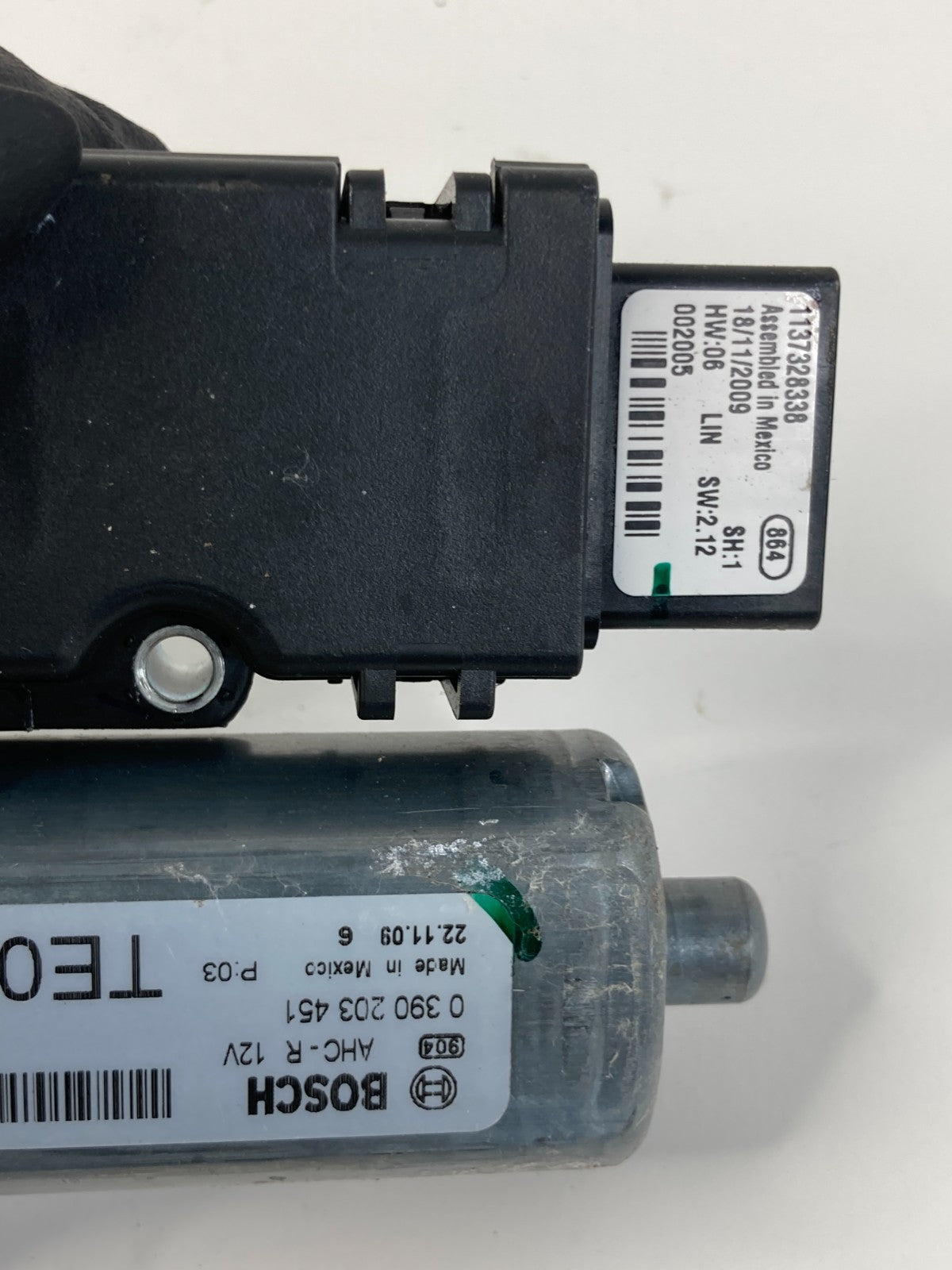 2010 2011 Honda Accord Crosstour Power Sunroof Sun Roof Motor 0390203451