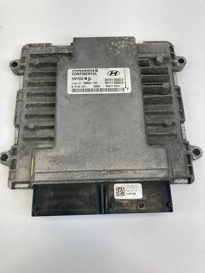 2015 HYUNDAI SONATA 2.4L L4 AT ENGINE COMPUTER CONTROL MODULE 39101-2GGL0 OEM