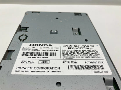 2004-2008 ACURA TL XM SATELLITE RADIO RECEIVER MODULE UNIT 39820-SEP-A110-M1 OEM