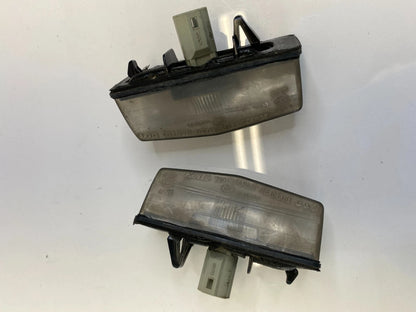 2004-2015 TOYOTA PRIUS REAR TAILGATE LICENSE PLATE LIGHT LAMP SET OF 2 OEM