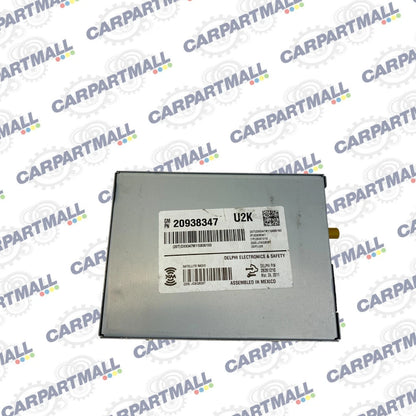 07-16 GMC ACADIA 09-17 TRAVERSE SATELLITE RADIO RECEIVER MODULE 20938347 OEM