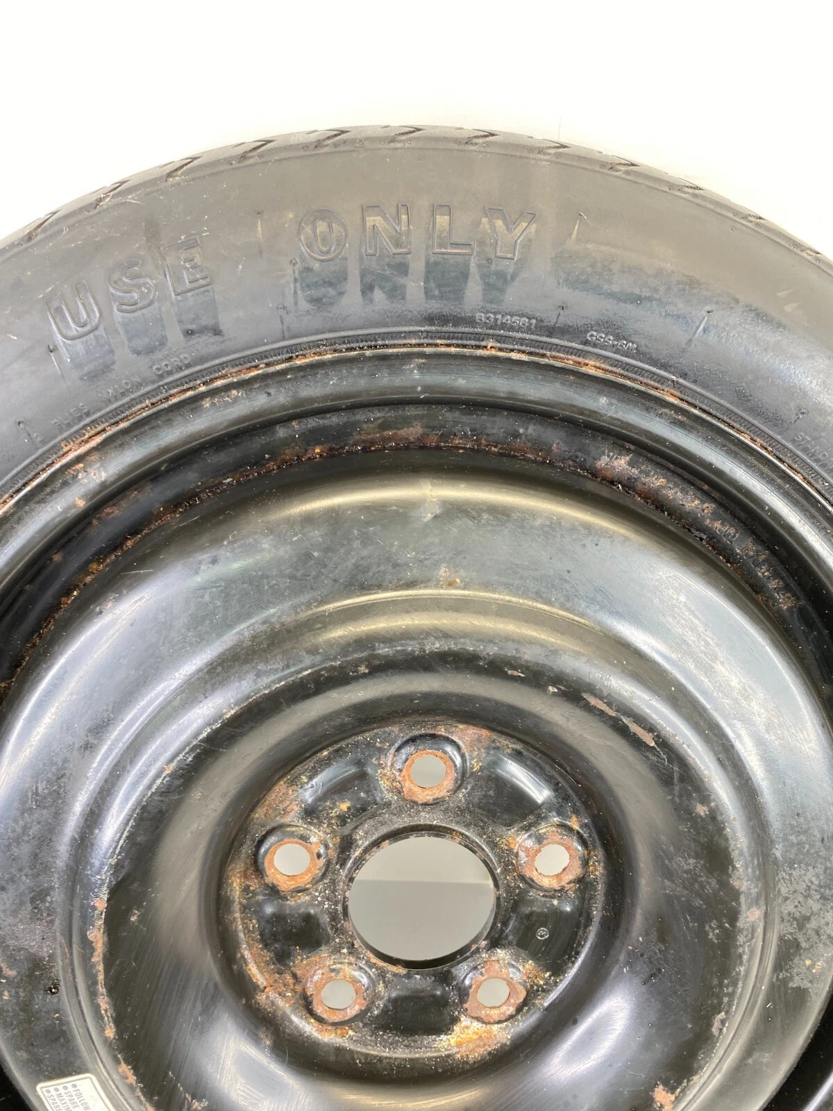 2005-2010 HONDA ODYSSEY EMERGENCY SPARE TIRE WHEEL COMPACT DONUT T135/80D17 R17