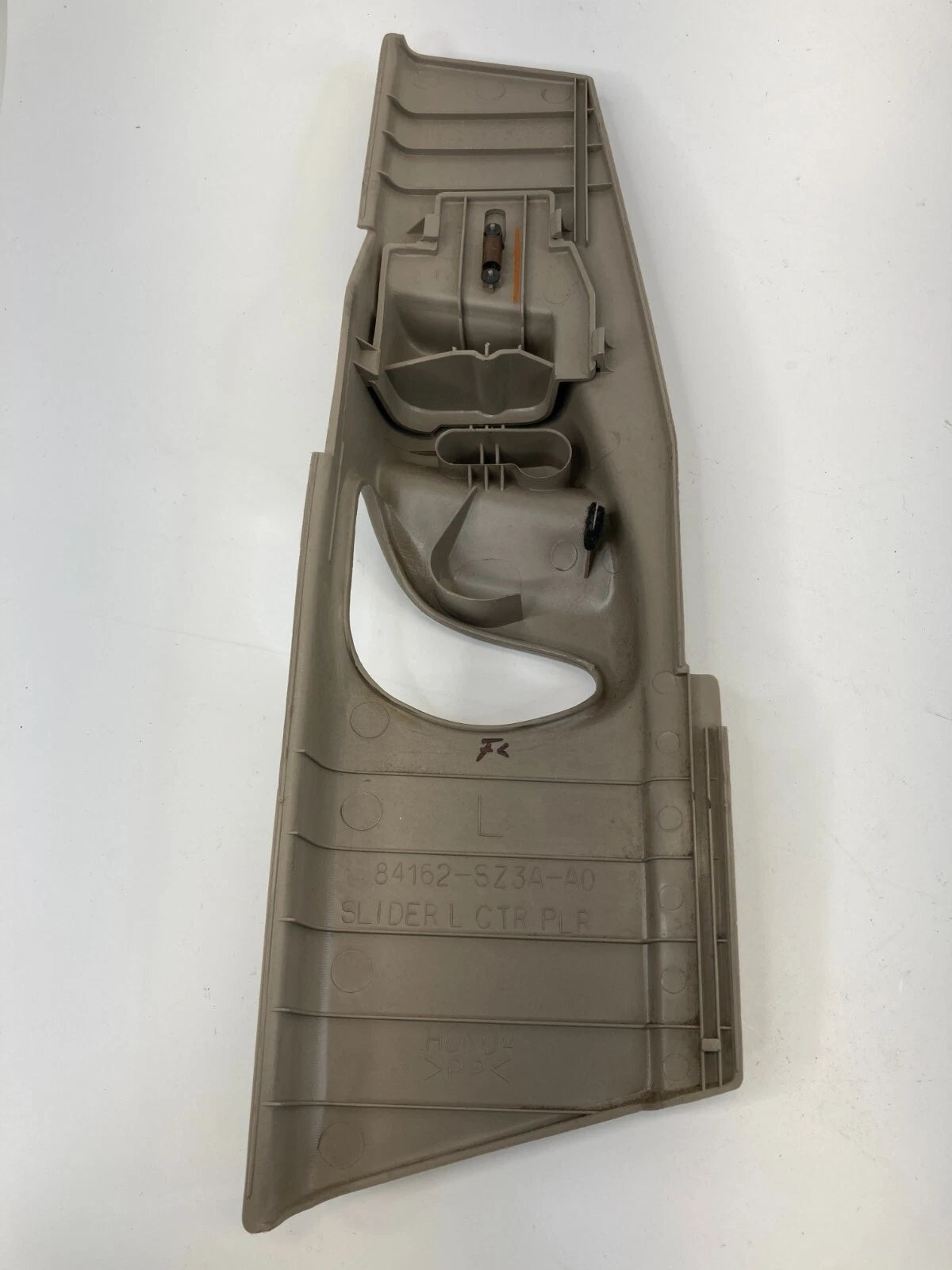 1996-2003 ACURA RL FRONT LEFT SEAT BELT HEIGHT ADJUSTER TRIM COVER 84162-SZ3A-A0