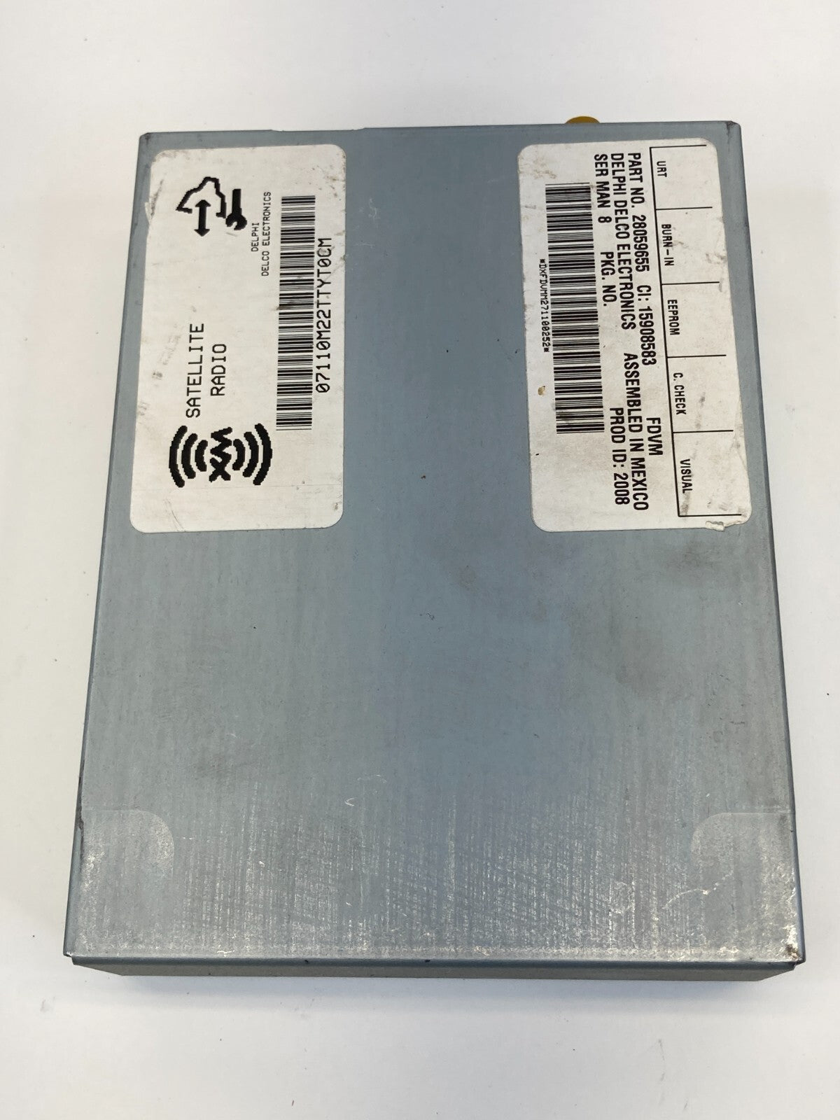 2004-2009 Cadillac SRX Satellite Radio Unit Module Receiver 15908583 OEM