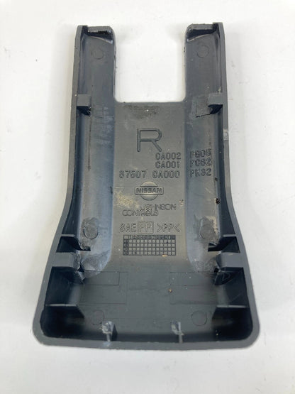 03-07 NISSAN MURANO RIGHT SIDE SEAT RAIL TRACK COVER TRIM BEZEL 87507-CA000 OEM